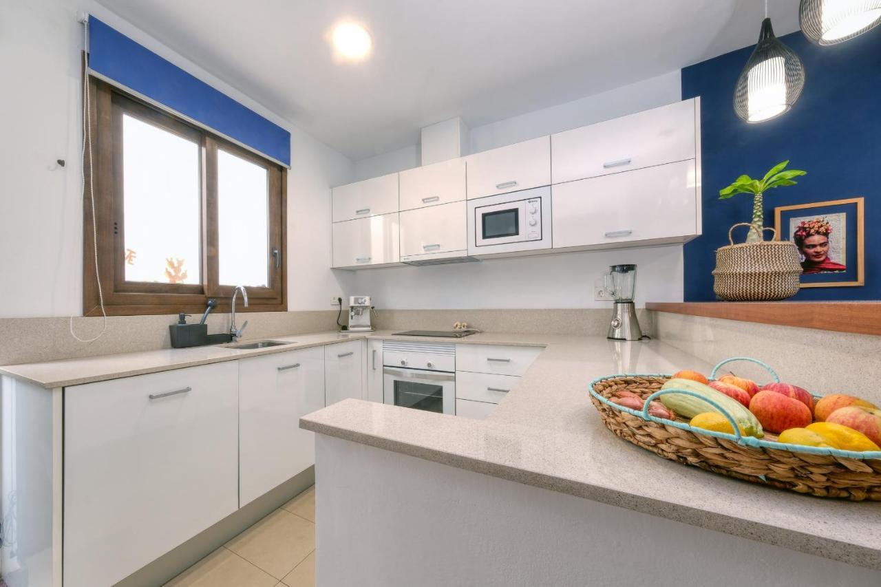 Casa Bleu 2 Floors ,2 Bedrooms ,Equipped Kitchen ,Balcony ,Terrace And Grill Puerto Calero Exterior photo
